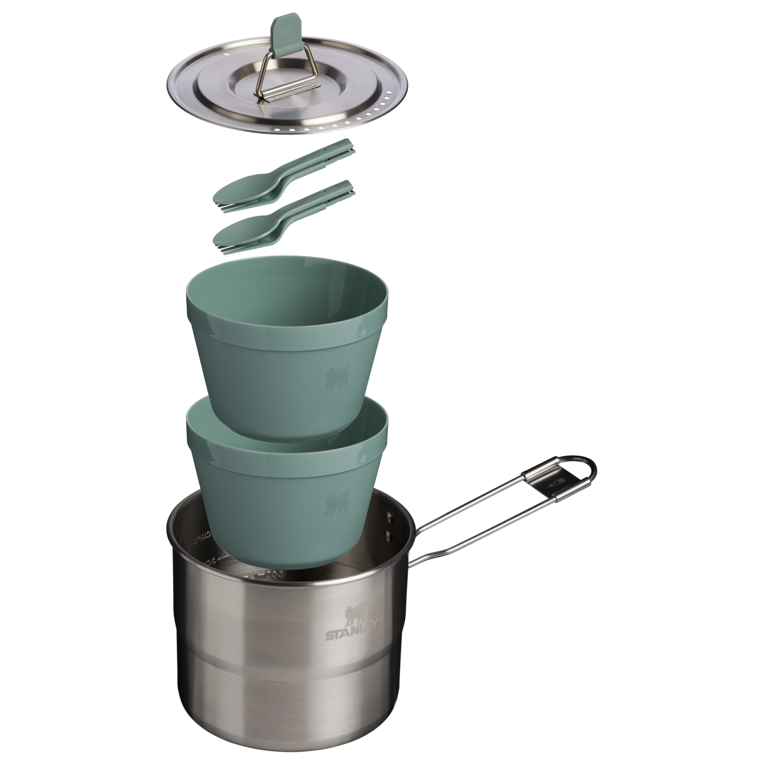 The Wildfare Go Two Bowl Cookset | 8-piece set - Image 3